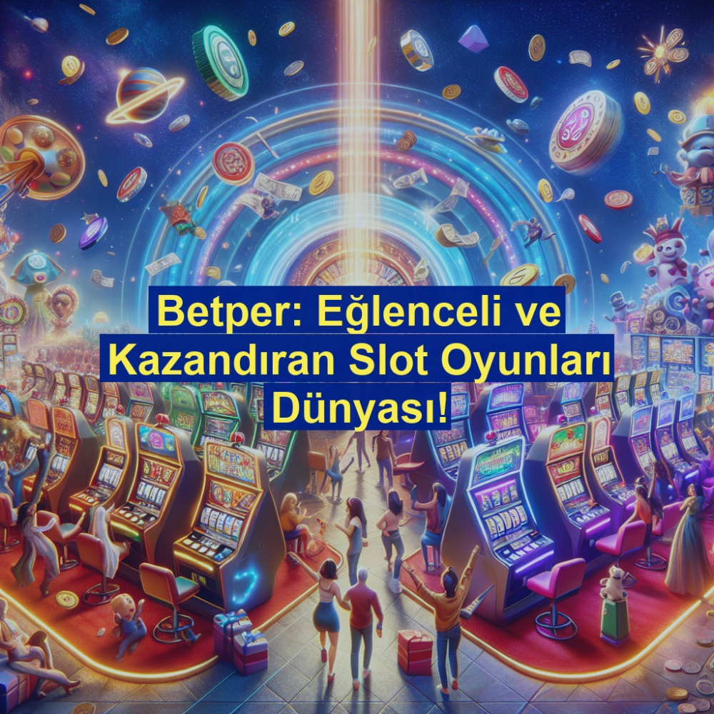 Betper: Eğlenceli ve Kazandıran Slot Oyunları Dünyası!